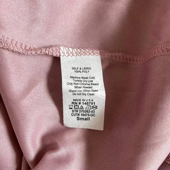 Altar’d State NWT Rosewood Blush Pink Bell Sleeve Shift Mini Dress Small Women’s - Picture 11 of 12